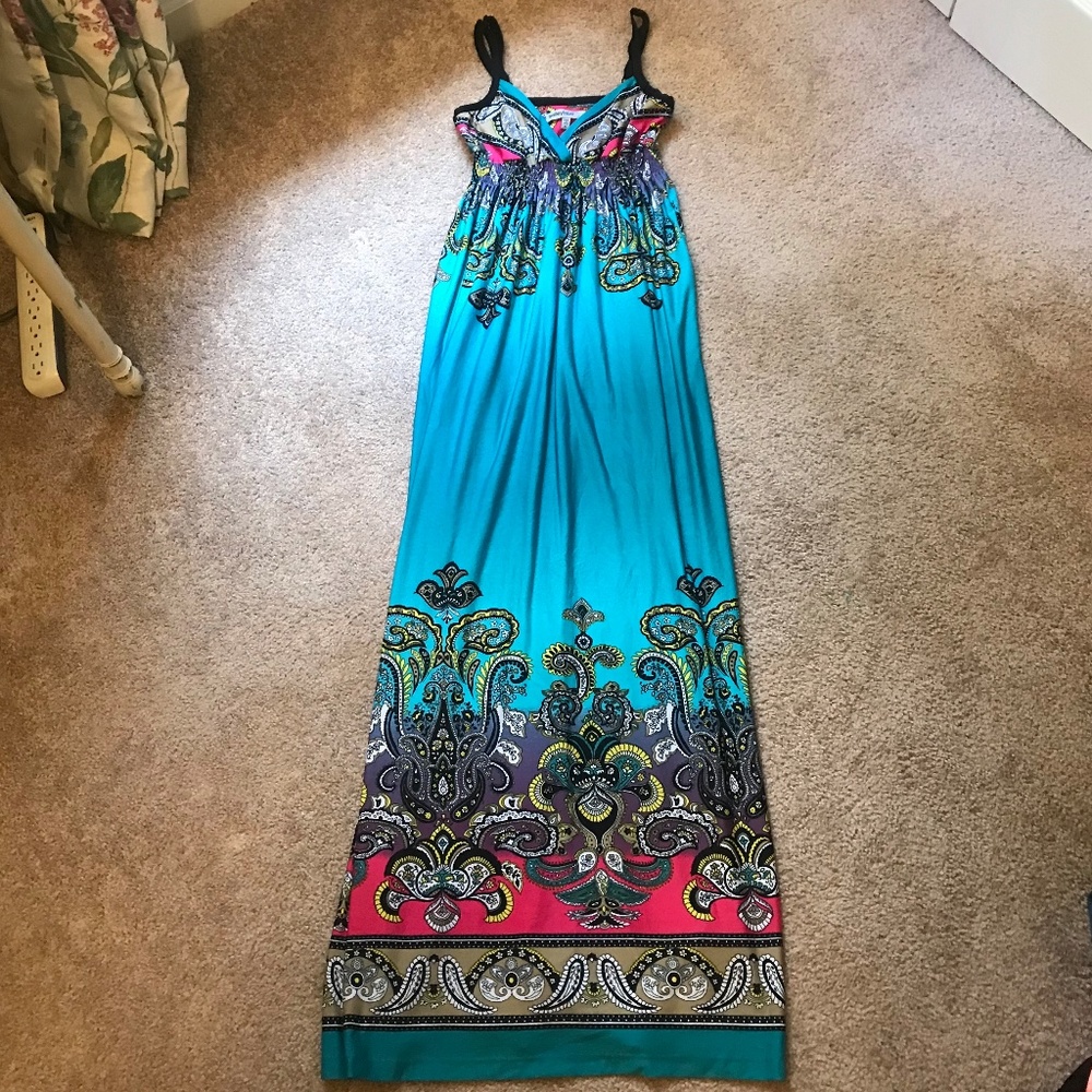 Bailey Blue Maxi Dress